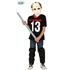 Costume Giocatore Di Hockey Assassino Bambino Taglia 7-9 Anni (83447)