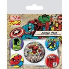 Marvel: Retro - Iron Man Pin Badge Pack