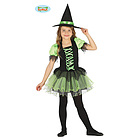 Costume Strega Tutu Bambina 5-6 Anni (87449)