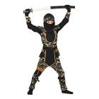 Costume Da Ninja Mimetico Militare Bambino Taglia 5-6 Anni (81451)