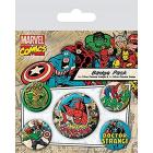 Marvel: Retro - Spider-Man Pin Badge Pack