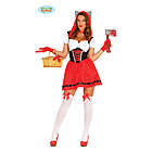 Costume Donna Cappuccetto Rosso Lupo Taglia S (84452)