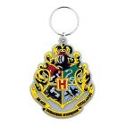 Harry Potter: Hogwarts Crest Rubber Keychain (Portachiavi)