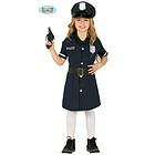 Costume Poliziotta Di Quartiere Bambina Taglia 3-4 Anni (88453)