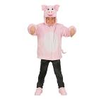 Costume maiale peluche1- 2 anni 98 cm