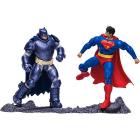 Armored Batman VS Superman - DC Multiverse Diorama
