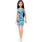 Barbie - Trendy con Abito azzurro (FJF16)