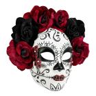 Maschera Dia De Los Muertos Con Rose (08462)