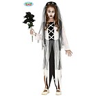 Costume Sposa Fantasma Bambina Taglia 5-6 Anni (83463)