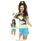 Costume 80s Gymnast Adulta 44 - 46  (Xl) (86465)