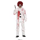 Costume Clown Assassino Insanguinato Uomo Adulto Taglia 46-48 (79471)