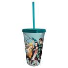 Demon Slayer bicchiere Tumbler con cannuccia 470 ml (ABYTUM041)