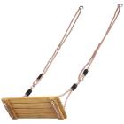 Altalena Legno 40x16 Con Corde