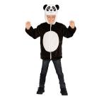 Panda In Peluche Soft (Felpa Con Cappuccio E Maschera) (113 Cm / 3-5 Years)