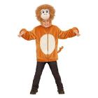 Scimmia In Peluche Soft (Felpa Con Cappuccio E Maschera) (98 Cm / 1-2 Years)