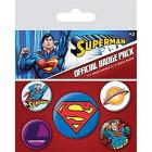 DC Comics: Superman Pin Badge Pack
