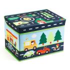 Toy Box - Scatola Porta Giochi - Pouf Circuito (DD04487)