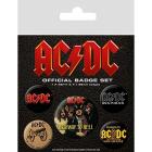 AC/DC: Logo Pin Badge Pack
