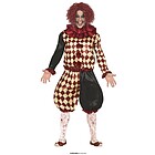 Costume Clown Del Terrore Adulto Taglia 48-50 (79494)