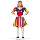 Costume Clown Bambina 3-4 Anni (77499)