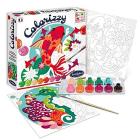 Sentosphere 3904502 Colorizzy - Kit per dipingere con i Numeri, per Bambini, Carpa e Cavalluccio Marino, Kit Creativo Fai da Te