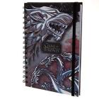 Game Of Thrones: Stark & Targaryen A5 Wiro Notebook (Quaderno)