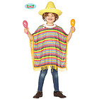 Poncho Messicano Bambino Taglia 7-9 Anni (88503)