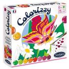 Sentosphere- Colorizzy-Kit per dipingere con i Numeri, per Bambini, con Farfalle, 3904504