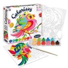 Sentosphere- Colorizzy-Kit per dipingere con i Numeri, per Bambini, con Uccellini, Fai da Te, 3904505