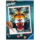 CreArt Serie Trend C - Polygon Tiger