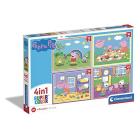Peppa Pig Puzzle 4 in 1 (21516)