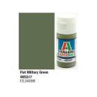 Colore acrilico verde militare Flat Military Green 20 ml (4852AP)