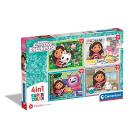 Gabby's Dollhouse Puzzle 4 in 1 (21524)