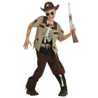 Sceriffo Zombie (Casacca, Pantaloni, Cappello) (128 Cm / 5-7 Years)