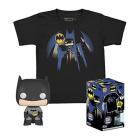 DC Comics - Pocket Pop Funko & Tee Box - Batman (T-Shirt 9-10)