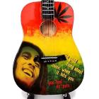 Mini Guitar Bob Marley Tribute One Love