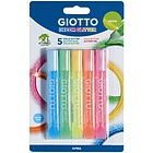Giotto Colla Neon Glitter 5pz  545300