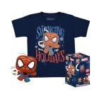 Marvel: Spider-Man Pocket Pop Funko & Tee Box - Spidey (Gb) (T-Shirt 9-10)