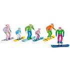 6 personaggi con snowboard (JC54300)