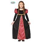 Costume Dama Medievale Bambina Taglia 10-12 Anni (88537)