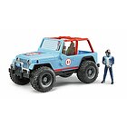  Jeep Cross country race blu con pilota (02541)
