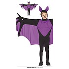 Costume Pipistrello Viola Bambino 10-12 Anni (77552)