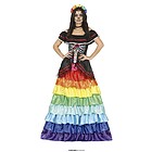 Costume Catrina Messicana Donna Adulta Taglia 36-38 (79553)