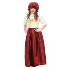 Contadina (Vestito, Corsetto, Cappello) (140 Cm / 8-10 Years)