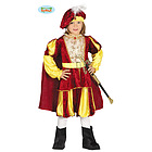 Costume Principe Principino Bambino Taglia 3-4 Anni (87557)