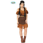 Costume Donna Indiana Nativa D'america Taglia M (88557)