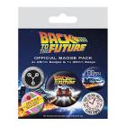 Back To The Future: Delorean Pin Badge Pack