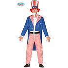 Costume Uomo Zio Sam Taglia M (88561)