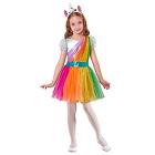 Costume Unicorno (vestito, copricapo) 4-5 anni