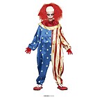 Costume Clown Patriottico Bambino 7-9 Anni (77580)